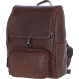 Ashwood Leather Men’s Buckle Rucksack Chestnut: S-64