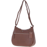 Ashwood Leather Ladies Hobo Shoulder Bag Cognac: Shannon