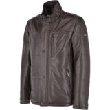 Leather Jacket Dark Brown : Ben