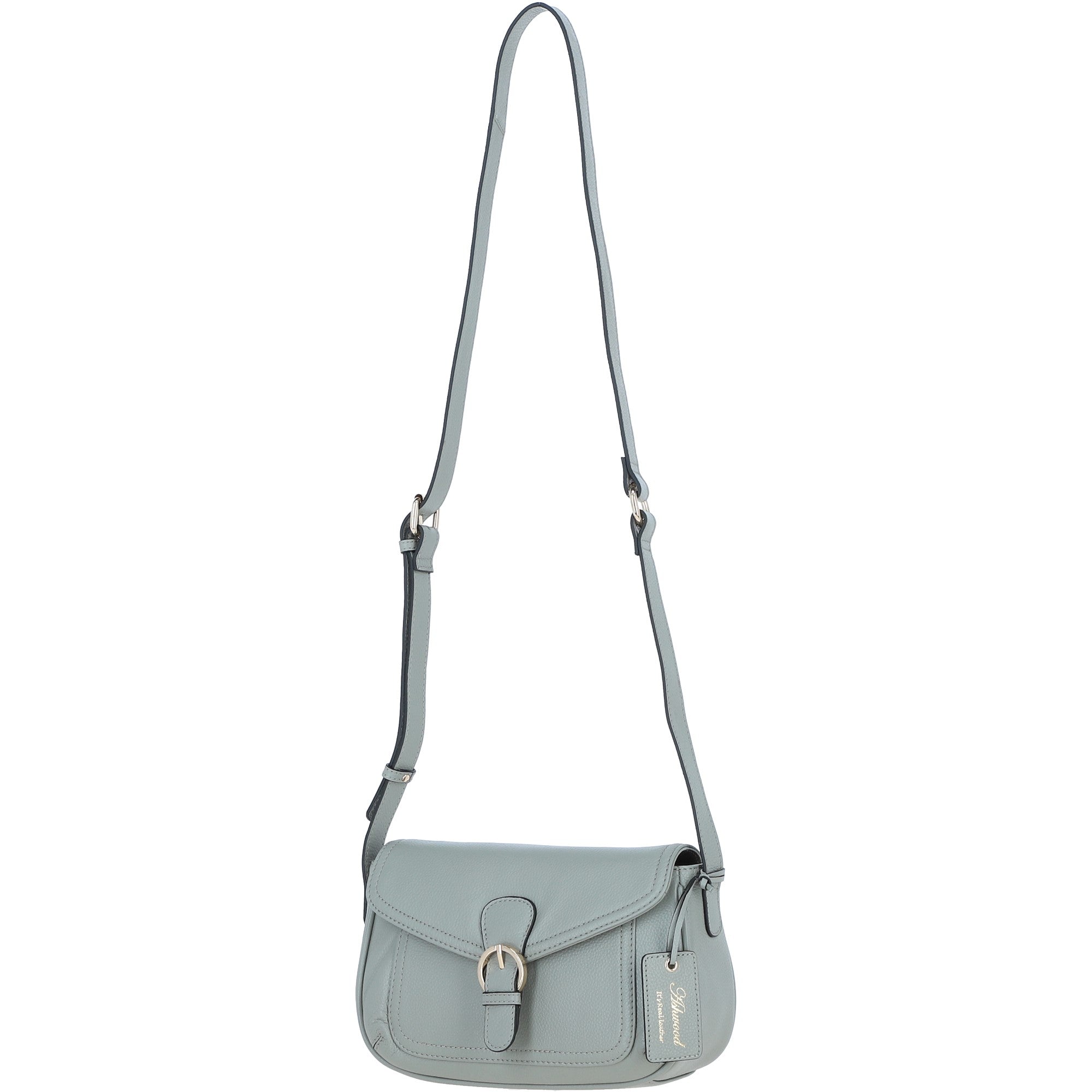 Ashwood Leather Crossbody Bag Sage: 64434