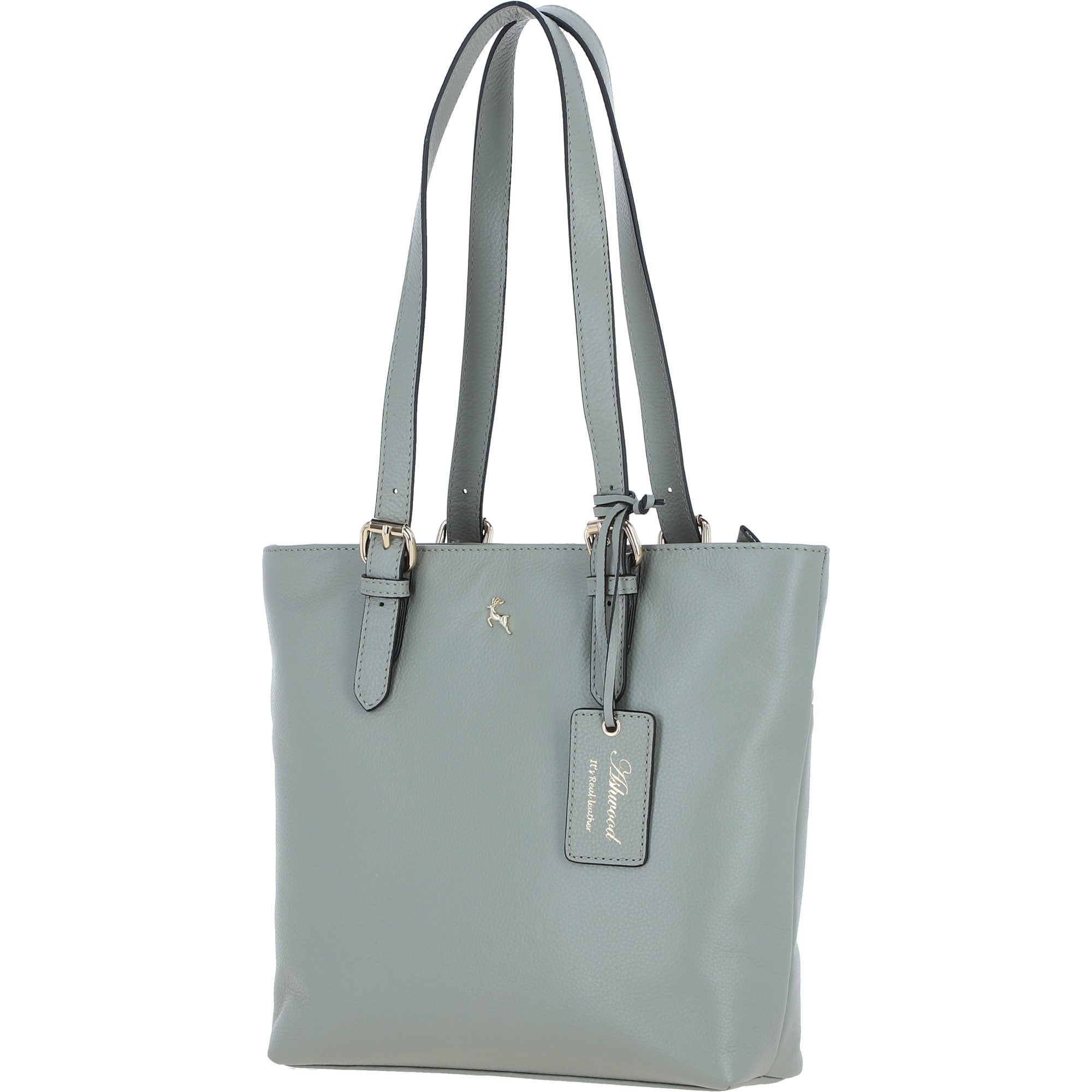 Elegant Shoulder Bag with Adjustable Straps Sage: 64562