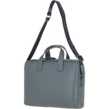 Brampton Leather Men's Messenger Bag Grey: 64273