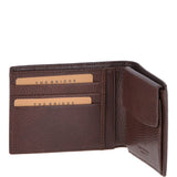 The Bridge Italian Leather Wallet Brn/blk: 0146262F 6V
