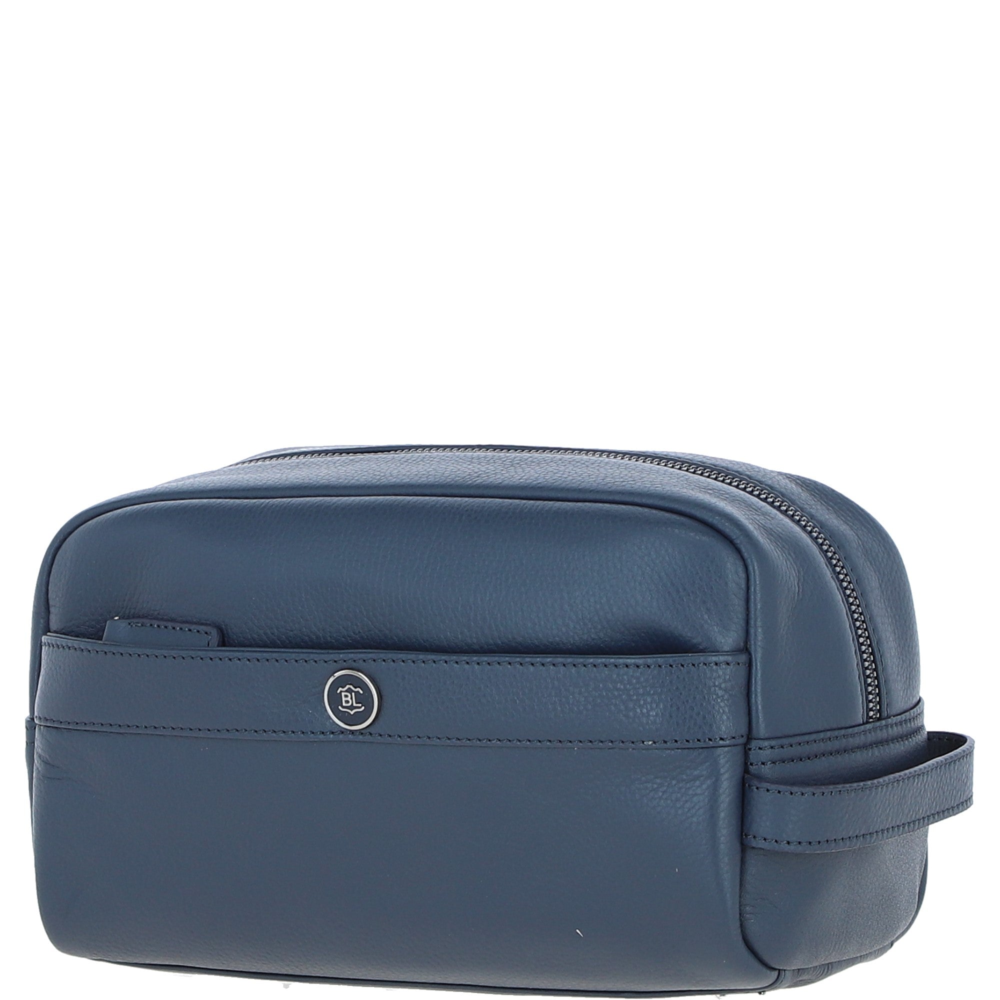 Brampton Leather Washbag Navy: 64407