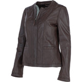 Leather Jacket Mid Brown: AWL-672