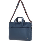 Brampton Leather Men's Laptop Bag Navy: 64547