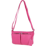Ashwood Leather Crossbody Bag Hot Pink: Iverness