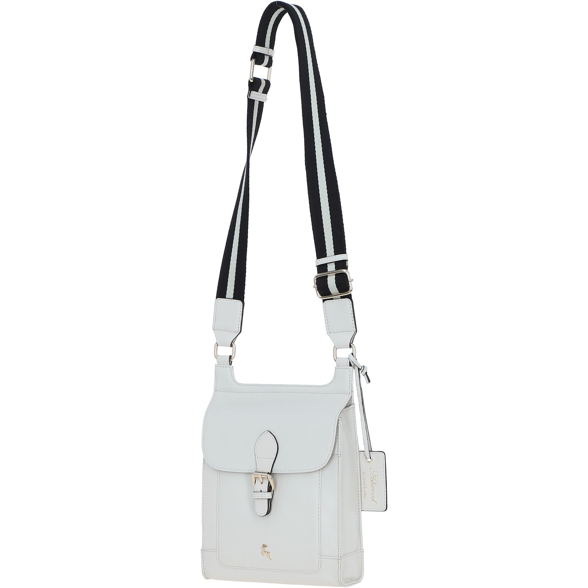 Ashwood Leather Exquisite Crossbody Bag White: X-33