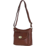 Ashwood Leather Crossbody Bag Tan: M-86