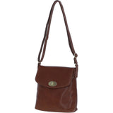 Ashwood Leather Crossbody Bag Tan: M-84