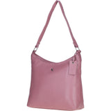 Chic Leather Shoulder Bag & Secure Zip Closure Cameo Rose: Antrim