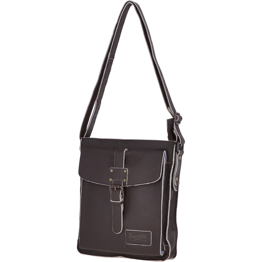 A4 Leather Messenger Bag Brown : JP Body Bag