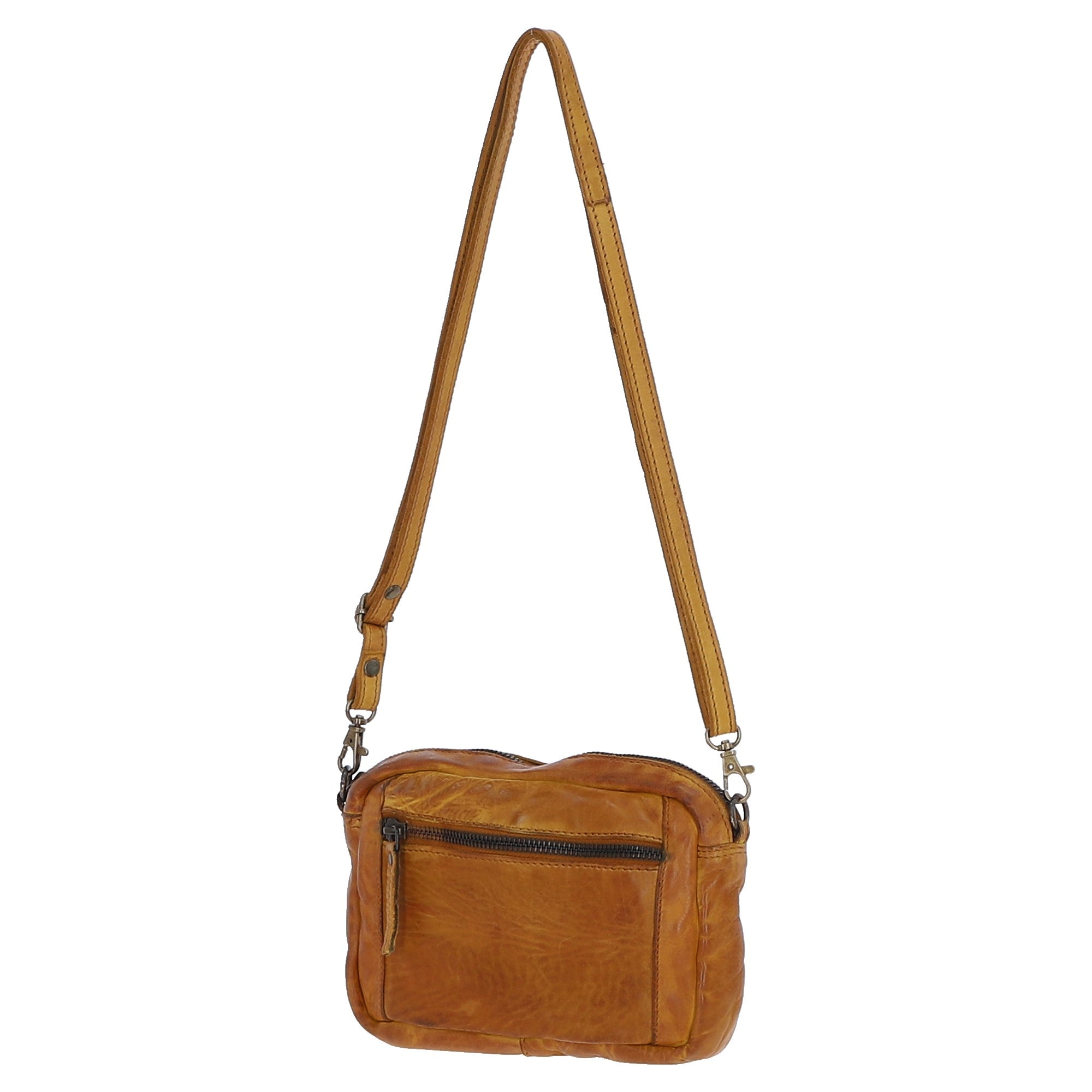 Ashwood Vintage Cross Body Bag Yellow: D-98