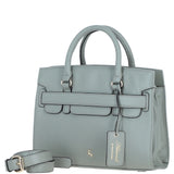 Ashwood Leather Handbag with Detachable Crossbody Strap Sage: 64747