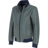 Ashwood Leather Men’s Modern Bomber Jacket Green: 162176