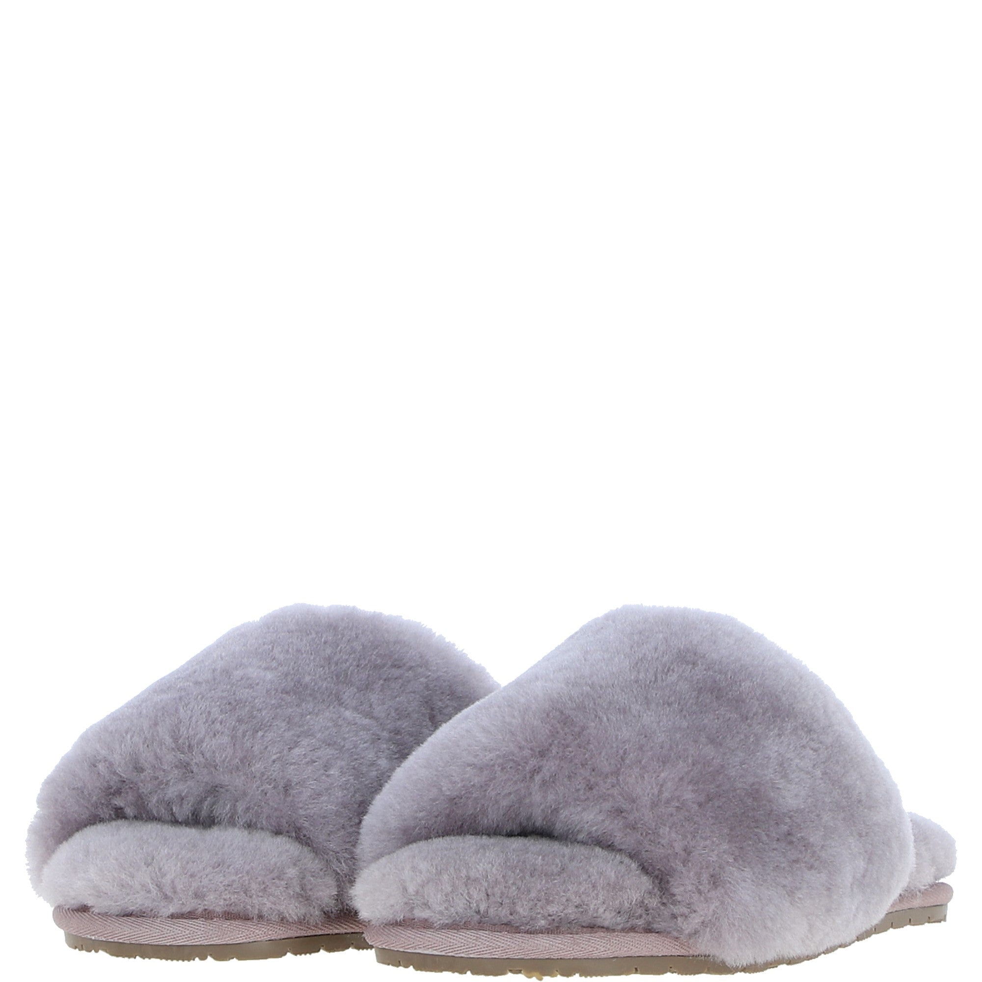 Fenland Ladies Sheepskin Sliders Lilac: suzy slider
