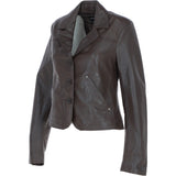 Ashwood Leather Short Blazer Jacket Navada : Awl 1676
