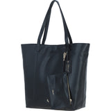 Ashwood Leather Shoulder Bag with Detachable Pouch Black: 64454