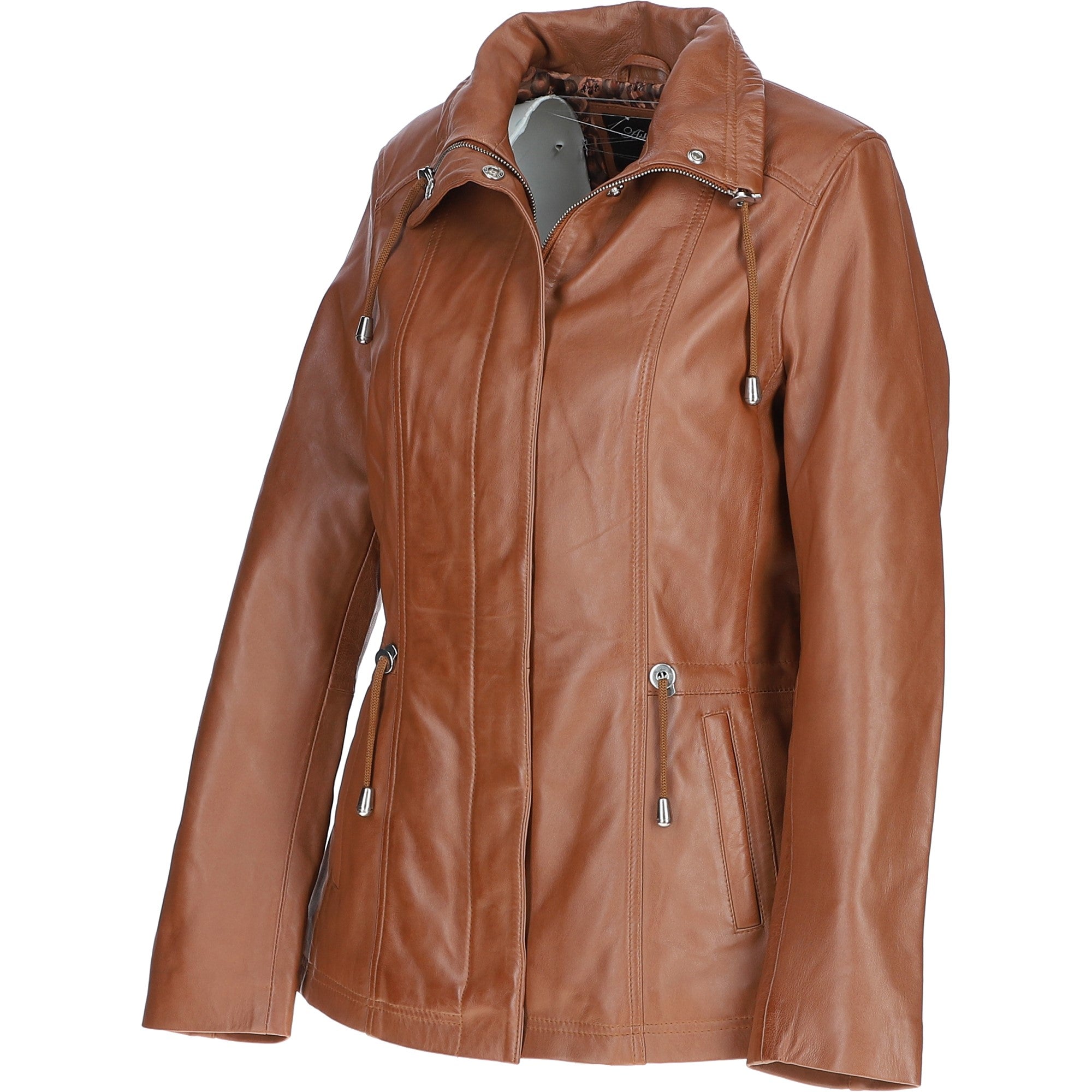 Ashwood Leather Women’s Casual Jacket Tan
