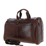 Ashwood Hi Veg Leather Flight-Cabin Weekend Holdall Tempo Brown :  8150