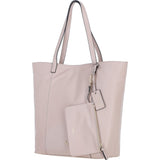 Ashwood Leather Shoulder Bag with Detachable Pouch Beige: 64454