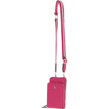 Ashwood Leather Luxury Crossbody Phone Bag Design-X Pink: X-31