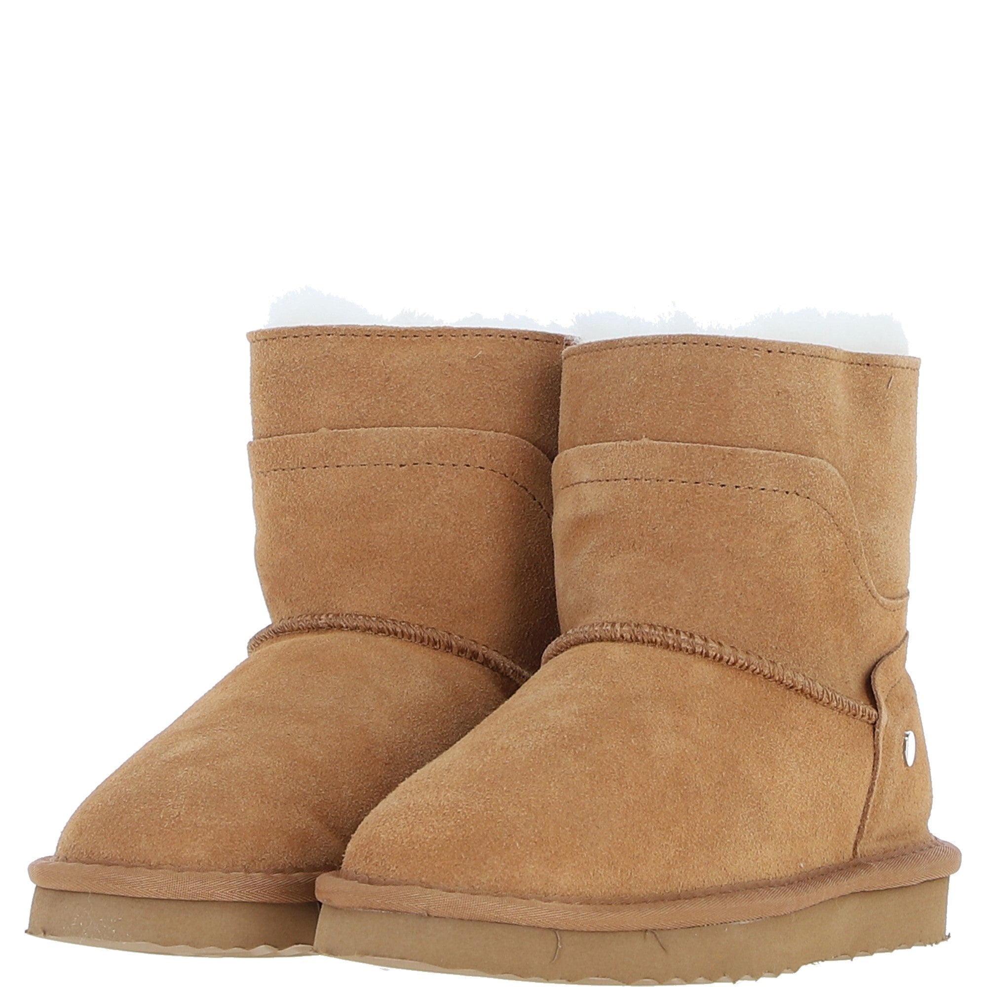 Fenland Ladies Sheepskin Boots Tan: Lottie-Boots