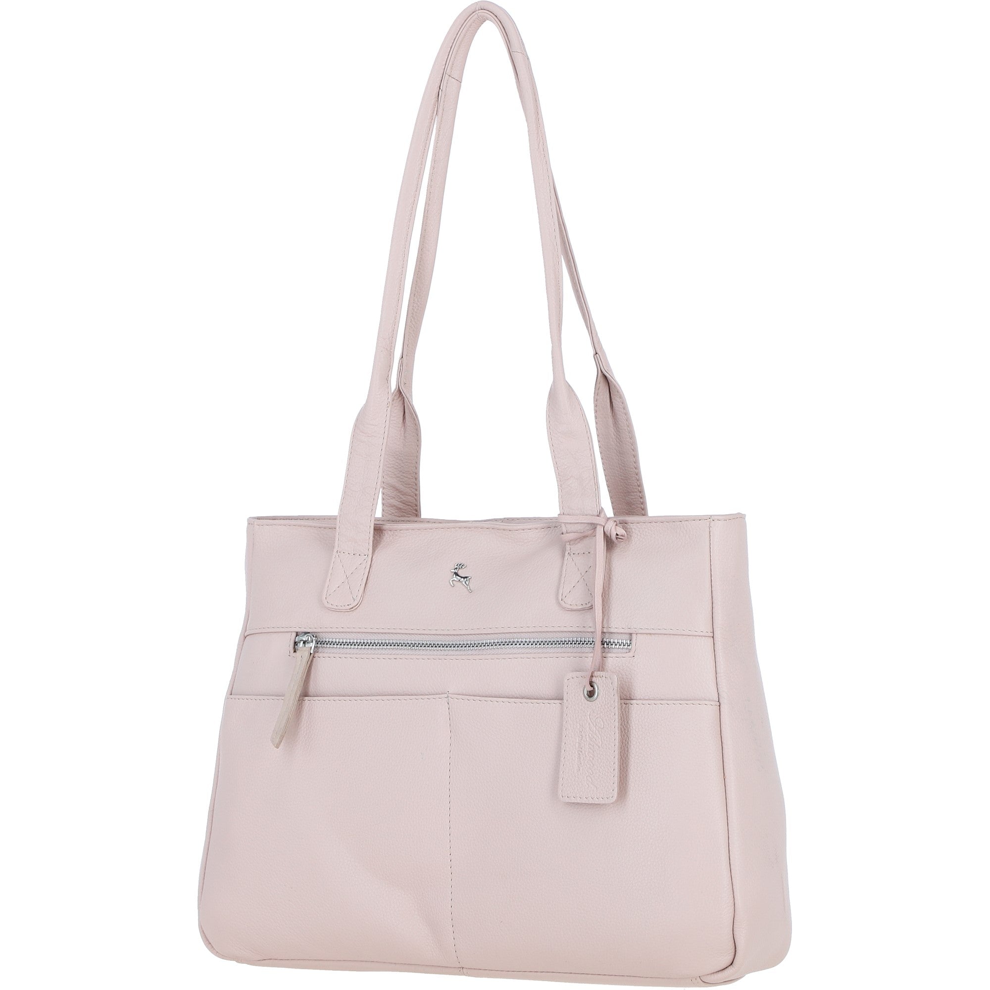 Sleek & Spacious Shoulder Bag Blush: London