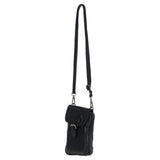 Ashwood Leather Crossbody Smart Phone Bag Black: D-99