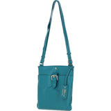 Ashwood Leather Smart Tab Cross Body Bag Deep Lake: 63621/Tab