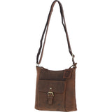 Vintage Equestrian Leather Handbag Mud/brown: worcester