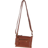 Ashwood Genuine Leather Crossbody Bag Honey: G-15