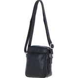 Ashwood Leather Men's Cross Body Bag Black: PL-43