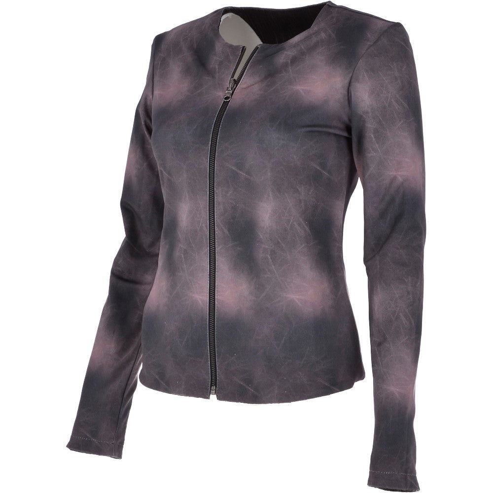 2 in 1  Reversible  Leather Jacket Black: 50556