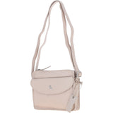 Ashwood Leather Ladies Crossbody Bag Mushroom: Glasgow
