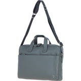 Brampton Leather Men's Laptop Bag Grey: 64547