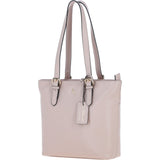 Elegant Shoulder Bag with Adjustable Straps Beige: 64562