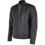 Ashwood Men's Leather Biker Jacket Black: 8055