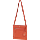 Ashwood Leather Smart Crossbody Bag Burnt Orange: 64638/cb-9