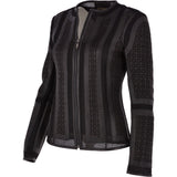 Mosaic Light Weight Leather Jacket Black: 50629