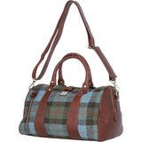 Ashwood Leather & Harris Tweed® Cloth Doctor Holdall Tan/Mcload: TW-46-02-TM