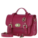 Stylish Ashwood Leather Large Satchel Bag Raspberry: Y-63