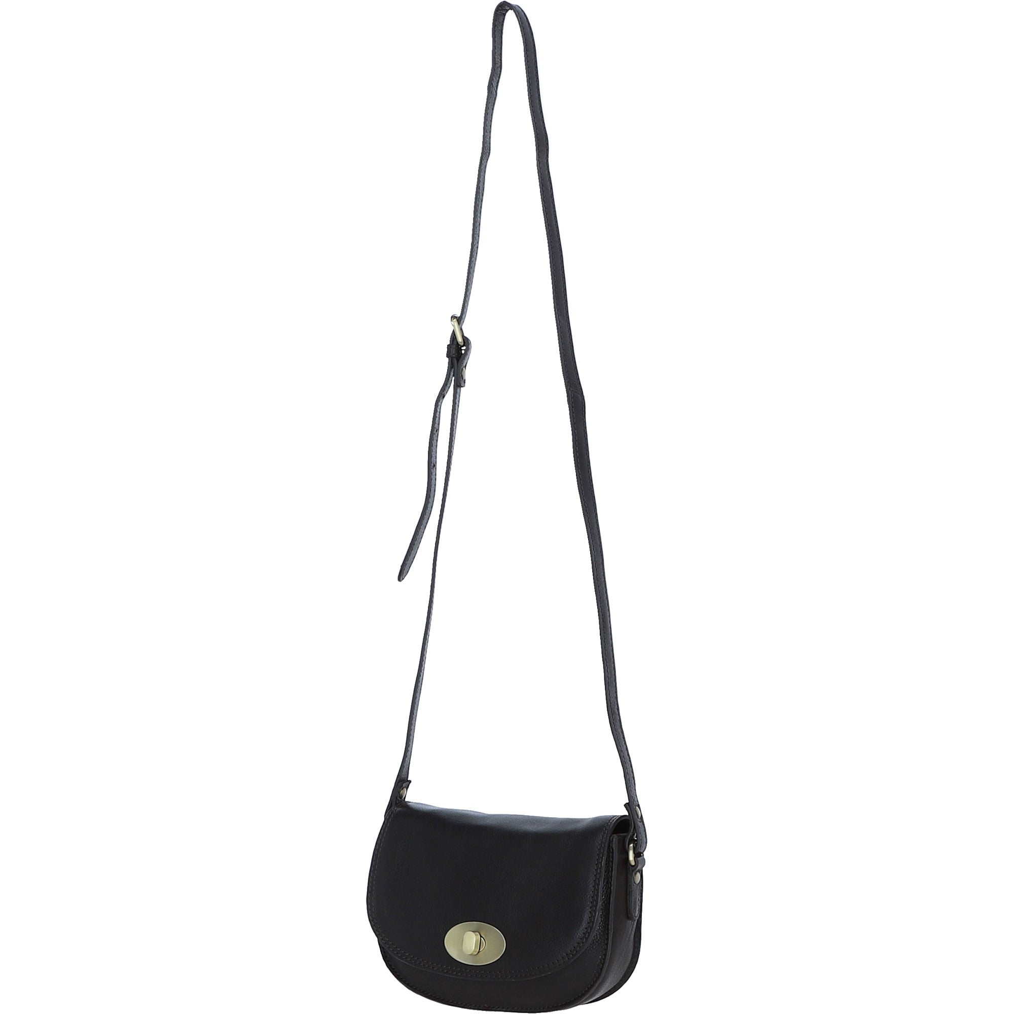 Ashwood Leather Vintage Crossbody Bag Brown: M-90