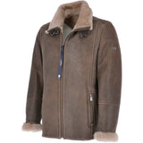 Leather Sheepskin Flying Jacket Antique: Anton