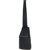 Ashwood Three Pocket Leather Sling Bag Black : k-43