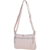 Ashwood Leather Crossbody Bag Blush: Swansea