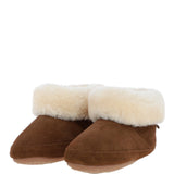 Sheepskin Slippers Chestnut: LADIES BOOTYS