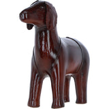 Premium Leather Dog Home Decor Chestnut: lf-181