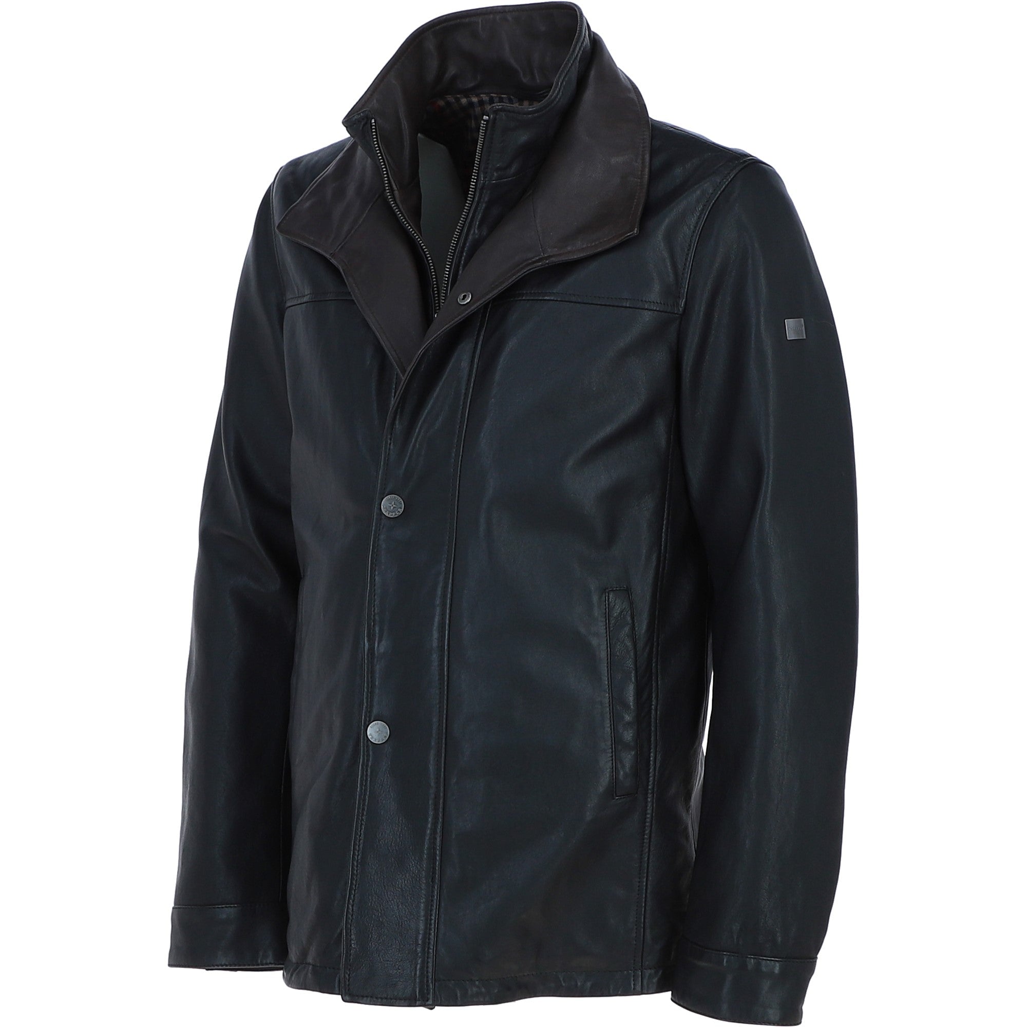 Mens Trapper Jacket Black 27: classic
