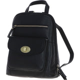 Exquisite Ashwood Leather Backpack Black: M-85